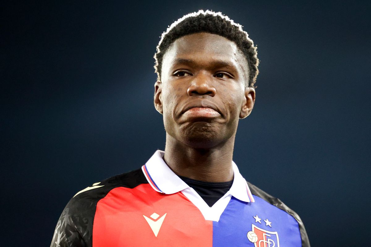 Thierno Barry, Stürmer beim FC Basel.